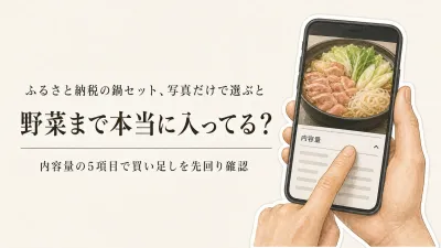 ふるさと納税の鍋セットは野菜付き？買い足しなしで完成するか内容量から確認する方法