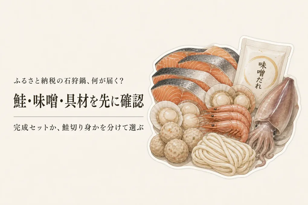 ふるさと納税の石狩鍋ランキング｜レビュー数順に鮭切り身と味噌スープを比較