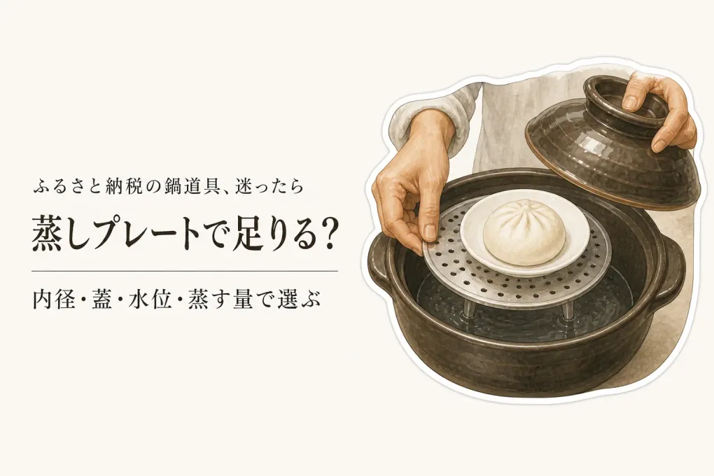 鍋用の蒸しプレート・蒸し台で十分？専用蒸し器との選び分け方